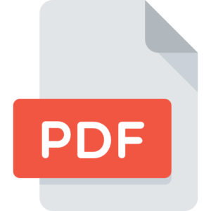 Simple PDF icon